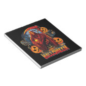 Bloc-note Halloween Evil skeleton (Incliné)