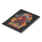 Bloc-note Halloween Evil skeleton (Tourné)