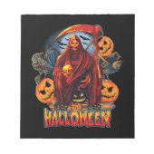 Bloc-note Halloween Evil skeleton (Devant)