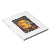 Bloc-note Halloween Fantôme Pleine Lune Jack Lanterns Zombie (Incliné)