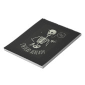 Bloc-note Halloween je suis déjà (Tourné)