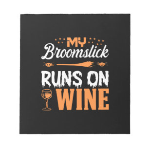 Bloc-note Halloween My Broomstick
