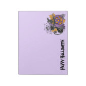 Bloc-note Halloween Purple Witches Brew with Black Cat (Tourné)