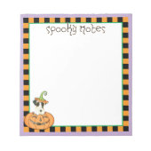Bloc-note Halloween Smooth Fox Terrier (Devant)