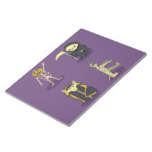 Bloc-note Halloween Squelette Dracula Mummy Griffe Reaper (Incliné)