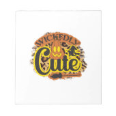 Bloc-note Halloween Wickedly Cute (Devant)