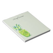 Bloc-note Hand-Painted Pineapple Sage Grocery List       (Incliné)