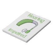 Bloc-note Handicap auditif (Tourné)