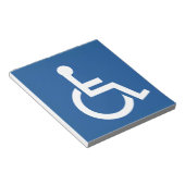 Bloc-note Handicapé (Incliné)
