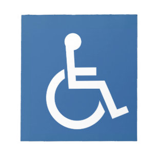 Bloc-note Handicapé