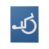 Bloc-note Handicapé (Tourné)