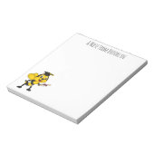 Bloc-note Happy cartoon bee graduation (Tourné)