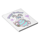 Bloc-note Happy Easter ! Bunny Easter (Incliné)