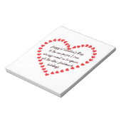 Bloc-note Happy Funny Valentines Day cadeau citations sarcas (Tourné)