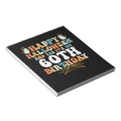 Bloc-note Happy Halloween And Yes Its My 60th Birthday (Incliné)