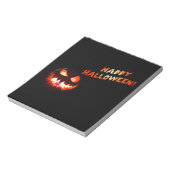 Bloc-note HAPPY HALLOWEEN - Jack-O-Lantern (Tourné)