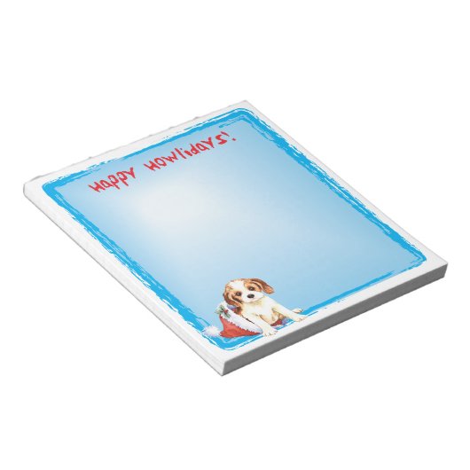 Bloc-note Happy Howlidays Cavalier (Incliné)