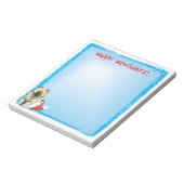 Bloc-note Happy Howlidays Keeshond (Tourné)