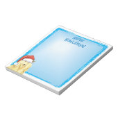 Bloc-note Happy Howlidays Komondor (Tourné)