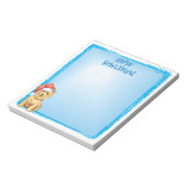 Bloc-note Happy Howlidays Norwich Terrier (Tourné)