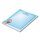 Bloc-note Happy Howlidays Weimaraner Notepad (Tourné)