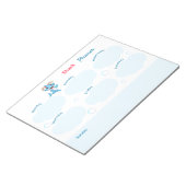 Bloc-note Happy Shark Family Planner (Incliné)