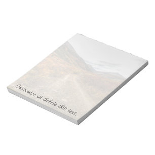 Bloc-note Happy Trail;Personnalisable