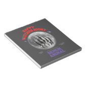 Bloc-note happy witches night demon animal (Incliné)