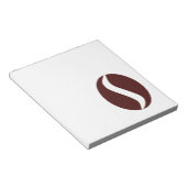 Bloc-note Haricot de café funky (Incliné)