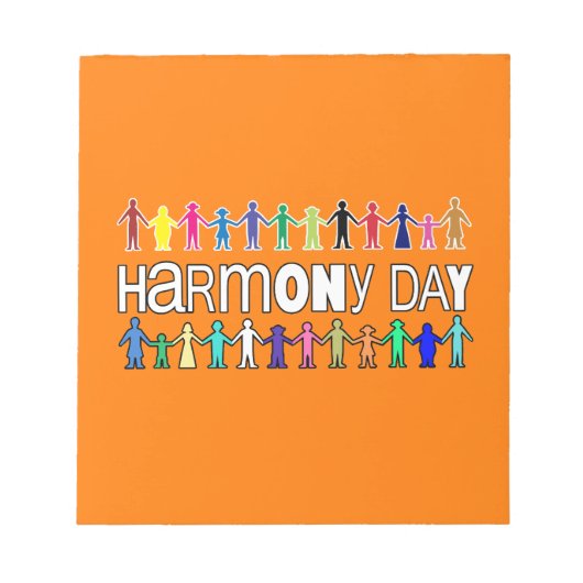 Bloc-note Harmony Day Australie (Devant)