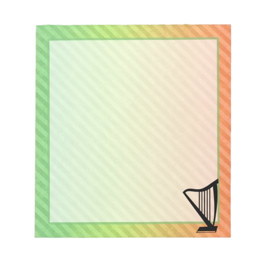 Bloc-note Harpe (Devant)