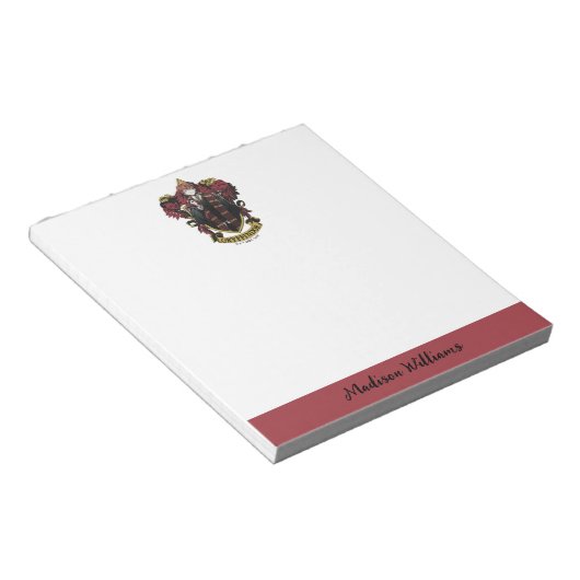 Bloc-note HARRY POTTER™ | Anime Ron Weasley House Crest (Incliné)