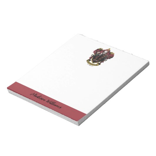 Bloc-note HARRY POTTER™ | Anime Ron Weasley House Crest (Tourné)