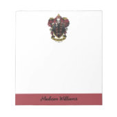 Bloc-note HARRY POTTER™ | Anime Ron Weasley House Crest (Devant)