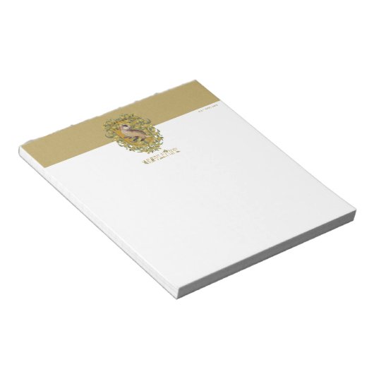 Bloc-note HARRY POTTER™ | Crête HUFFLEPUFF™ (Incliné)