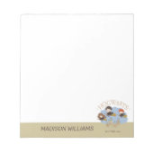 Bloc-note HARRY POTTER™, Hermione & Ron Fly Over HOGWARTS™ (Devant)