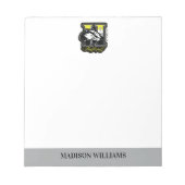 Bloc-note HARRY POTTER™ | HUFFLEPUFF™ Badge sportif (Devant)