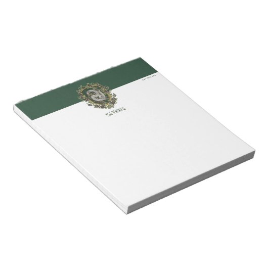 Bloc-note HARRY POTTER™ | SLYTHERIN™ Crest (Incliné)