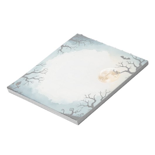 Bloc-note Haunness Stillness Imprimable Halloween (Tourné)