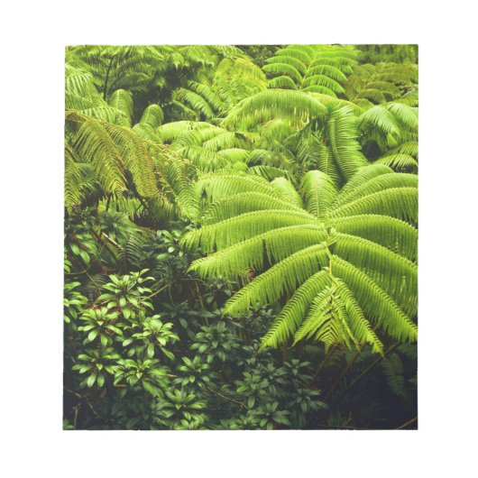 Bloc-note Hawaii, Grande Île, Verdure tropicale luxuriante e (Devant)