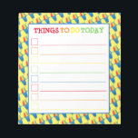 Bloc-note Hawaiian Rainbow Shave Ice Froid Dessert Hawaii<br><div class="desc">Le design présente une illustration originale d'une glace traditionnelle hawaïenne rasée, avec un arc-en-ciel de couleurs et un bouquet de pâte de haricot adzuki au fond. Un dessert populaire à Hawaï, idéal pour les gourmets qui aiment les îles et la cuisine hawaïenne. Cette conception est également disponible sur d'autres produits....</div>