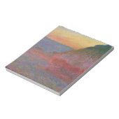 Bloc-note Haystacks (par Claude Monet) (Tourné)