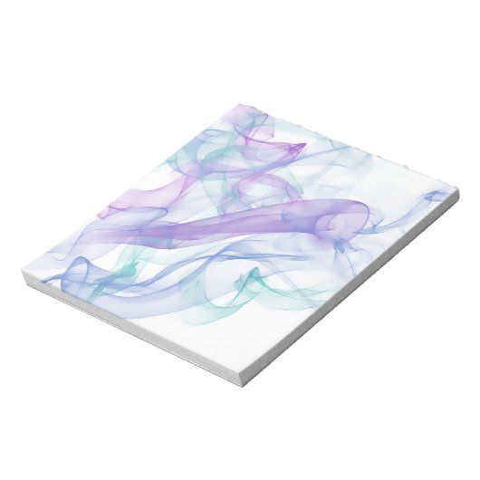 Bloc-note Haze violet Abstrait (Tourné)