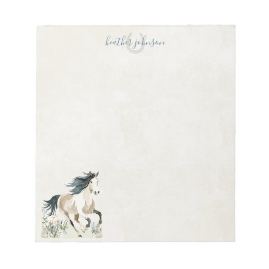 Bloc-note Hearthlight Notes Prairie & Crinière Notes (Devant)