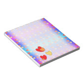 Bloc-note Hearts Pattern Notepad (Incliné)