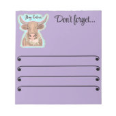 Bloc-note heifer (Devant)