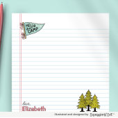 Bloc-note Hello From Camp, Kids Summer Camp Stationery