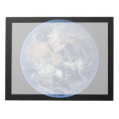 Bloc-note Hémisphère Est Sur La Planète Terre. (Devant)