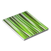 Bloc-note Herbe de rivière verte tropicale (Incliné)