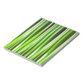 Bloc-note Herbe de rivière verte tropicale (Tourné)